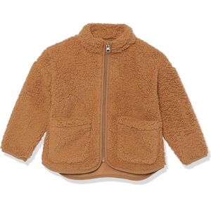 NWT SHERPA ZIPPER JACKET W/POCKETS BOY/GIRL